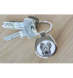 Silky Terrier - keychain with a dog, keychain with a print, personalized pendant from the Art-Dog brand
