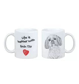 Shih Tzu - Tasse mit Hund, Tasse mit Bild, personalisiertes Geschenk der Marke Art-Dog