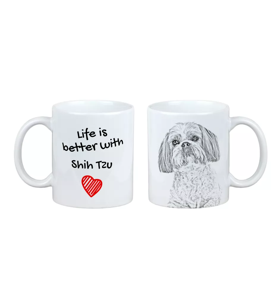 Shih Tzu - Tasse mit Hund, Tasse mit Bild, personalisiertes Geschenk der Marke Art-Dog