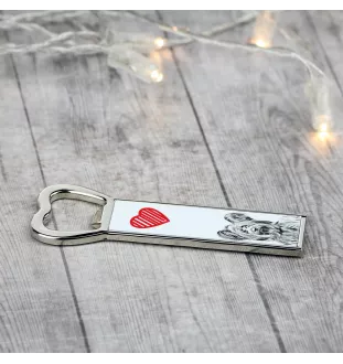 Skye Terrier - Flaschenöffner mit Hund, personalisierter Flaschenöffner für den Kühlschrank, ein einzigartiges Geschenk für Männer von der Marke Art-Dog