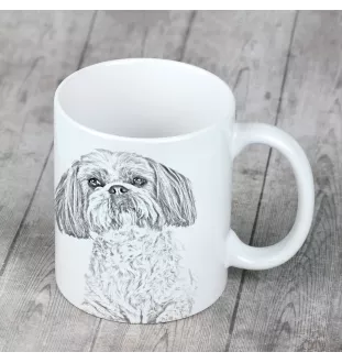 Shih Tzu - tasse avec chien, une tasse adorable avec une illustration, un cadeau avec votre photo de la marque Art-Dog