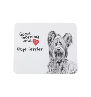 Silky Terrier - mouse pad with print, personalized dog-themed mouse pad, unique gadget for an office worker by Art-Dog brand