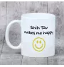 Shih Tzu - Tasse mit Hund, fröhliche Tasse für Hundeliebhaber, personalisiertes Geschenk der Marke Art-Dog