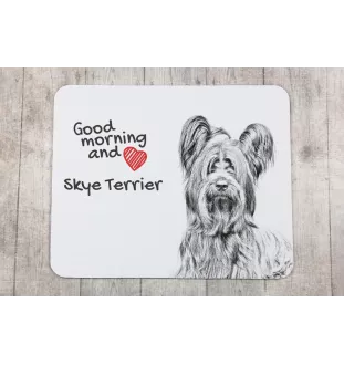 Silky Terrier - mouse pad with print, personalized dog-themed mouse pad, unique gadget for an office worker by Art-Dog brand