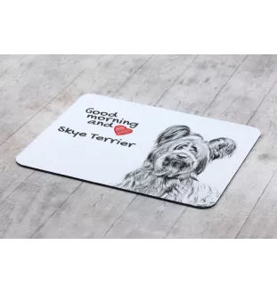 Silky Terrier - mouse pad with print, personalized dog-themed mouse pad, unique gadget for an office worker by Art-Dog brand