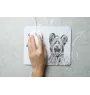 Skye Terrier - Mauspad mit Druck, personalisiertes Mauspad mit Hund, einzigartiges Gadget für Büroangestellte von Art-Dog.