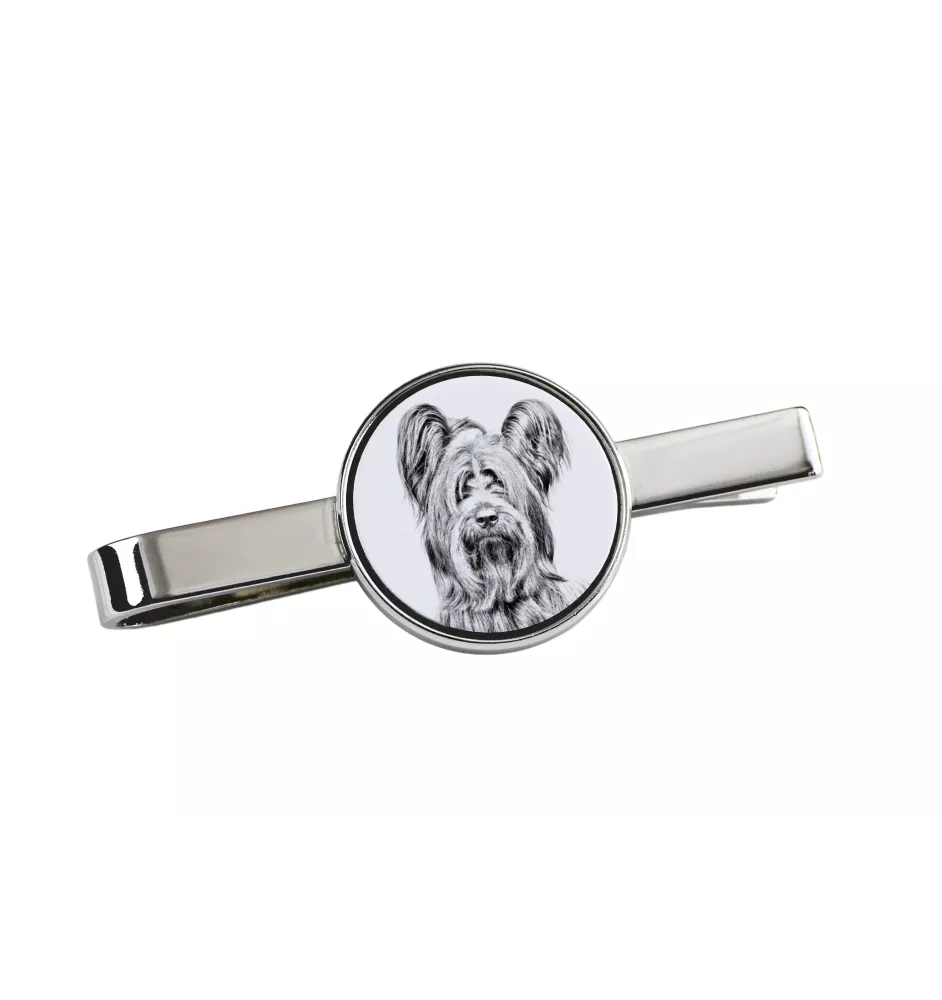 Skye Terrier - Krawattenklammer mit Hund, personalisierter Krawattenclip, einzigartiges Geschenk für Männer von der Marke Art-Dog
