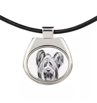 Skye Terrier - Halskette mit Hund, personalisierter Anhänger mit Foto, einzigartige Halskette für Frauen und Männer von der Marke Art-Dog