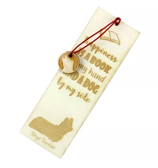 Silky Terrier - dog bookmark, personalized bookmark, dog gadget for Art-Dog brand readers