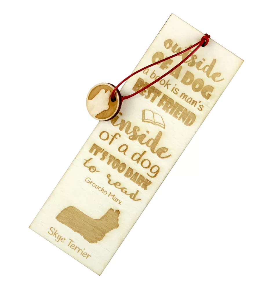 Silky Terrier - dog bookmark, personalized bookmark, gift for bookworm from Art-Dog brand