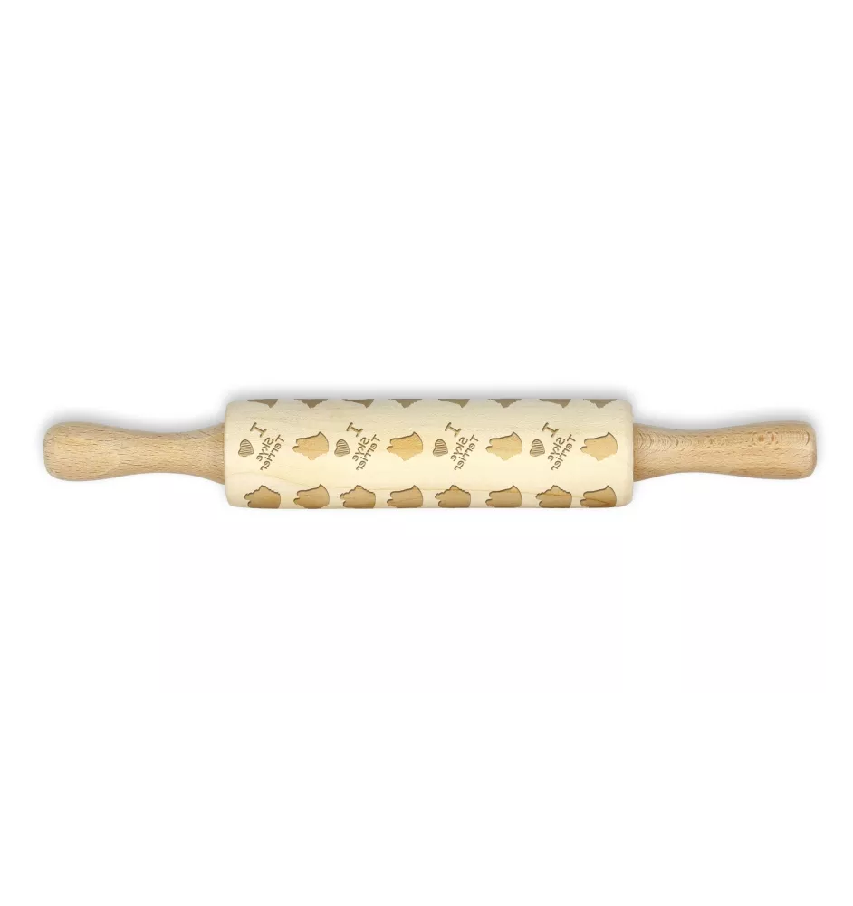 Skye Terrier I wałek z głową psa mały Art-Dog