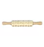 Silky Terrier - small rolling pin with a dog pattern, a rolling pin for children's dough, decorating ceramic clay by Art-Dog brand