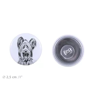 Silky Terrier - unique dog earrings, your pet on a keychain, Art-Dog's own brand
