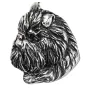 Affenpinscher, Affen, Affie - Necklace with dog, silver-plated pendant for dog fan, unique jewelry by Art-Dog brand