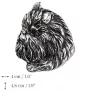 Affenpinscher, Affen, Affie - Dog necklace, unique jewellery for the dog fan, unique adder pendant by Art-Dog brand