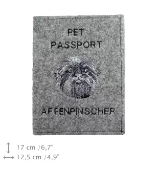 Pinczer małpi etui na paszport Art-Dog