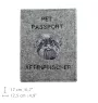 Affenpinscher, Affen, Affie - Dog passport case, document case, gift for the traveller from the Art-Dog brand