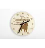 Affenpinscher - horloge avec chien, horloge en bois avec gravure, horloge personnalisée par Art-Dog