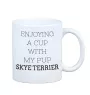 Silky Terrier - cup with a geometric dog image and the inscription Art-Dog
