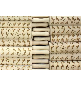 Affenpinscher - rouleau à motifs de chien, rouleau à pâtisserie et céramique, cadeau pour le pâtissier de la marque Art-Dog