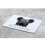 Silky Terrier - geometric mouse pad with a picture and text by Art-Dog