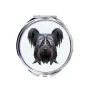 Silky Terrier - mirror with a geometric design and the brand name Art-Dog