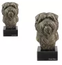 Affenpinscher - Hundestatue, Büste auf Steinsockel, Skulptur, Trophäe für Hundeausstellung der Marke Art-Dog