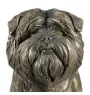 Affenpinscher, Affen, Affie - Dog statue, bust on stone base, sculpture, trophy for dog show by Art-Dog brand