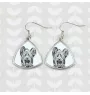 Silky Terrier - dog earrings, hanging earrings with a picture, personalized jewelry with Art-Dog brand print