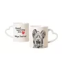 Skye Terrier - Tasse mit Hund, entzückende Tasse mit herzförmigem Henkel, universelles Geschenk der Marke Art-Dog