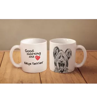 Skye Terrier - Tasse mit Hund, Tasse mit Bild, personalisiertes Geschenk der Marke Art-Dog