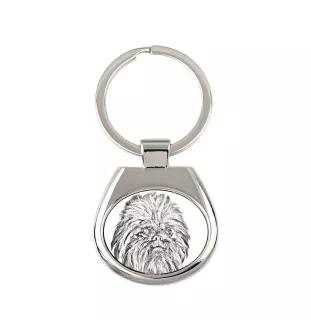 Affenpinscher - porte-clés avec chien, porte-clés imprimé, breloque personnalisée de la marque Art-Dog
