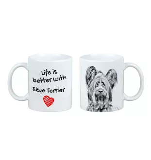 Skye Terrier - Tasse mit Hund, Tasse mit Bild, personalisiertes Geschenk der Marke Art-Dog
