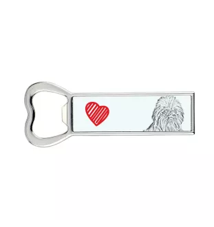 Affenpinscher - Flaschenöffner mit Hund, personalisierter Flaschenöffner für den Kühlschrank, ein einzigartiges Geschenk für Männer von der Marke Art-Dog