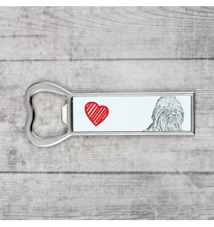 Affenpinscher - Flaschenöffner mit Hund, personalisierter Flaschenöffner für den Kühlschrank, ein einzigartiges Geschenk für Männer von der Marke Art-Dog