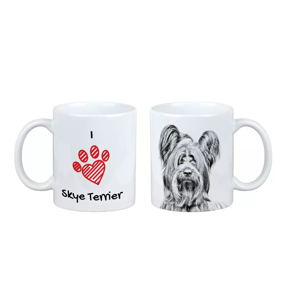 Silky Terrier - cup with a dog, cute cup with graphics, a gift with your photo from the Art-Dog brand