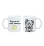 Skye Terrier - tasse avec chien, une tasse joyeuse pour les amoureux des chiens, un cadeau personnalisé de la marque Art-Dog