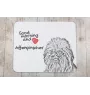 Affenpinscher, Affen, Affie - mouse pad with print, personalized dog-themed mouse pad, unique gadget for an office worker by Art-Dog brand