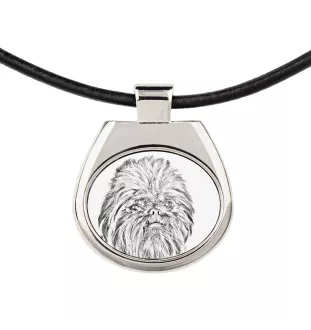 Affenpinscher - Halskette mit Hund, personalisierter Anhänger mit Foto, einzigartige Halskette für Frauen und Männer von der Marke Art-Dog