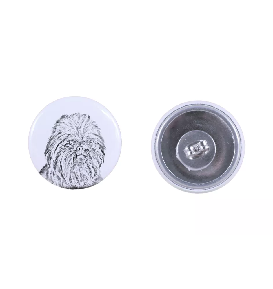 Pinczer małpi kolczyki z psem mały Art-Dog