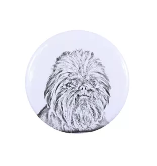 Affenpinscher - Damen Schmuck mit dem Bild eines Hundes, handgefertigtes Produkt, Möglichkeit, Ihr eigenes Foto hinzuzufügen, Marke Art-Dog