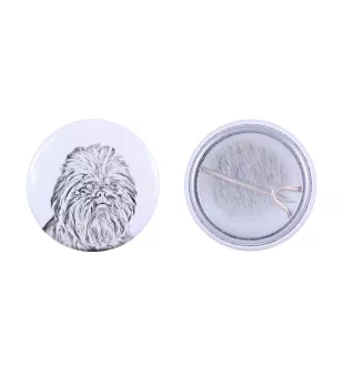 Affenpinscher - badge avec votre chien, ajoutez votre propre photo, marque Art-Dog