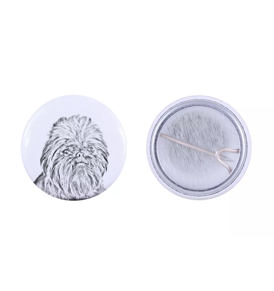 Affenpinscher - badge avec votre chien, ajoutez votre propre photo, marque Art-Dog