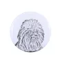 Affenpinscher - badge avec votre chien, ajoutez votre propre photo, marque Art-Dog