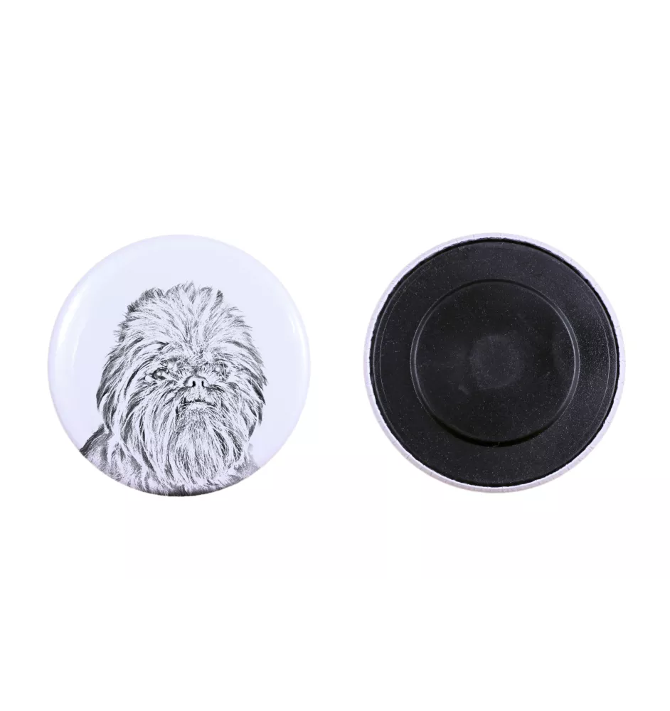 Affenpinscher, Affen, Affie - magnet with a dog's pupil, exceptionally light, strong magnet, handmade product by the Art-Dog brand