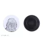Affenpinscher, Affen, Affie - magnet with a dog's pupil, exceptionally light, strong magnet, handmade product by the Art-Dog brand
