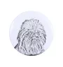 Affenpinscher - badge avec votre chien, ajoutez votre propre photo, marque Art-Dog