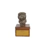 Affenpinscher - urne pour les cendres du chien avec une statuette, petite urne pour chien, urne personnalisée avec le buste du chien de la marque Art-Dog