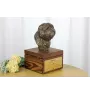Affenpinscher, Affen, Affie - urn for dog ashes with a statuette, small urn for a dog, personalized urn with a bust of a dog by Art-Dog brand