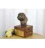 Affenpinscher, Affen, Affie - urn for dog ashes with a statuette, small urn for a dog, personalized urn with a bust of a dog by Art-Dog brand
